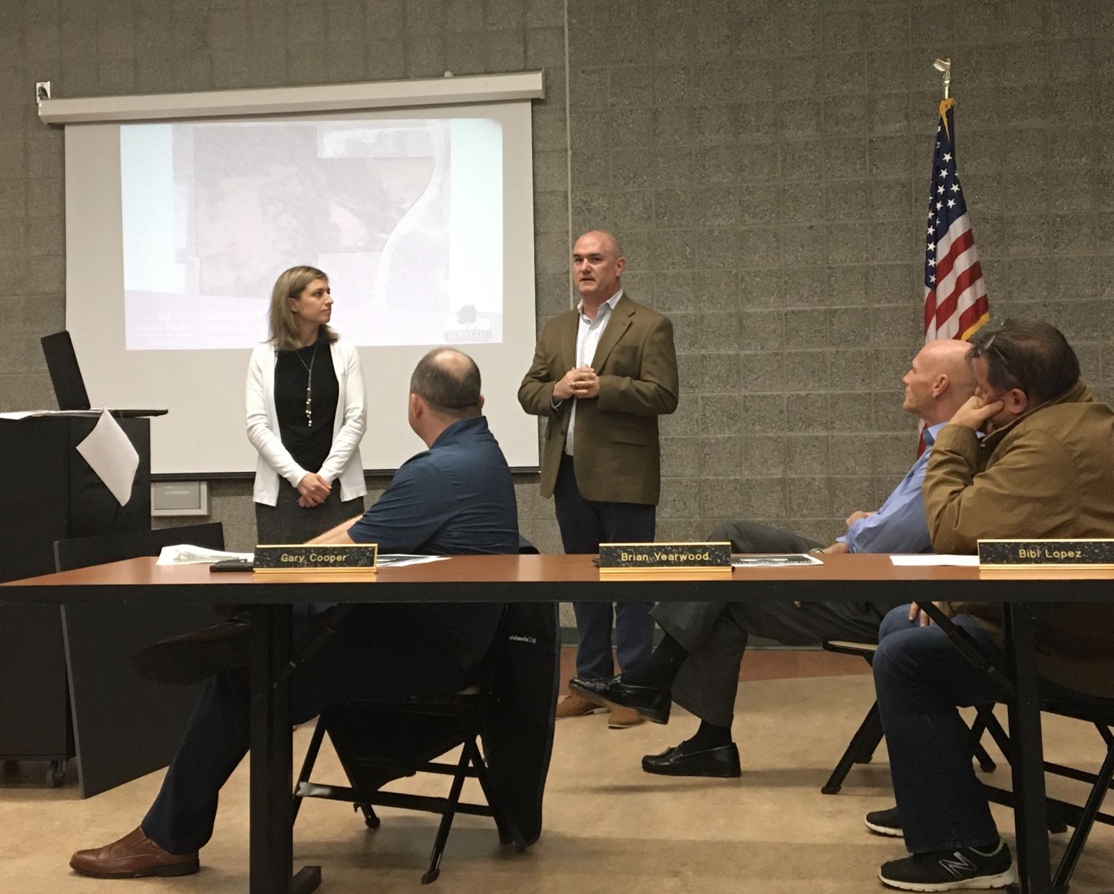 Denmark Park master plan advisory board meeting